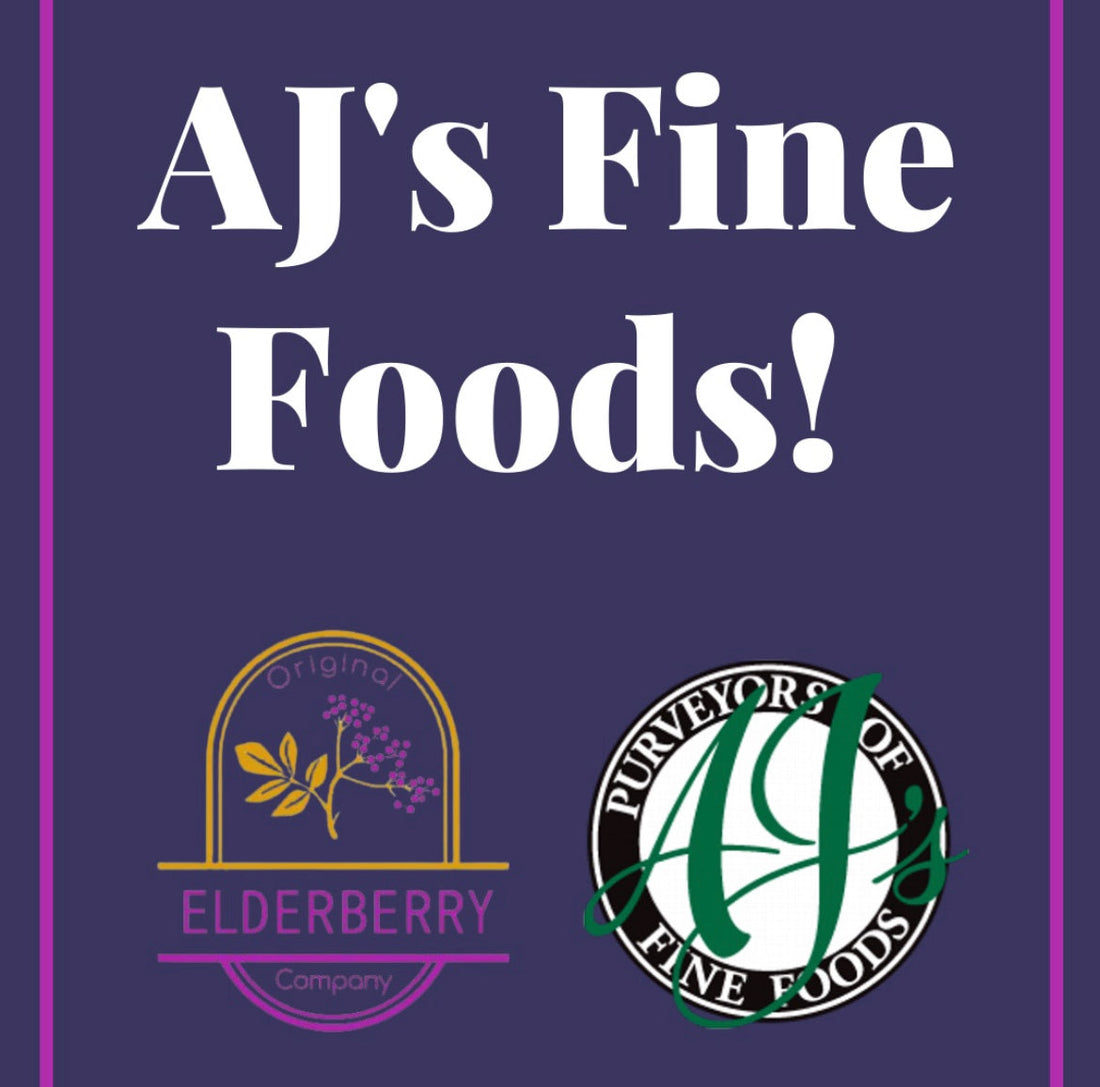 Elderberry syrup and gummies at AJ’s Fine Foods Arizona