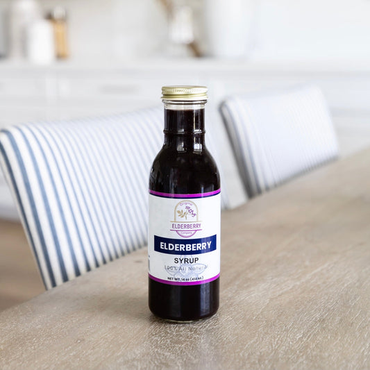 Organic Elderberry Syrup – Daily Immune Support with Raw Honey