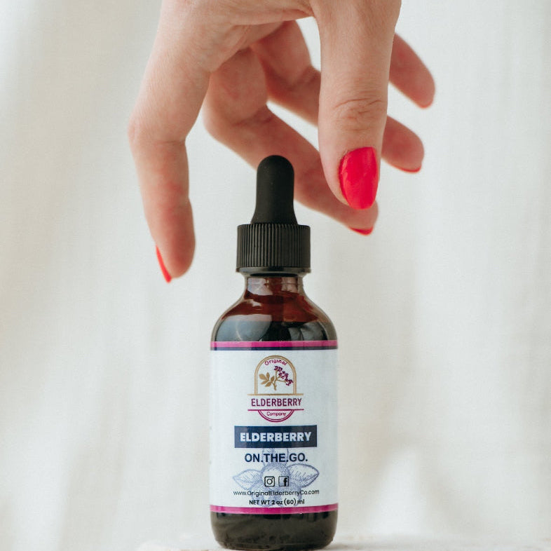 Elderberry ON.THE.GO™ portable elderberry tincture for immune support
