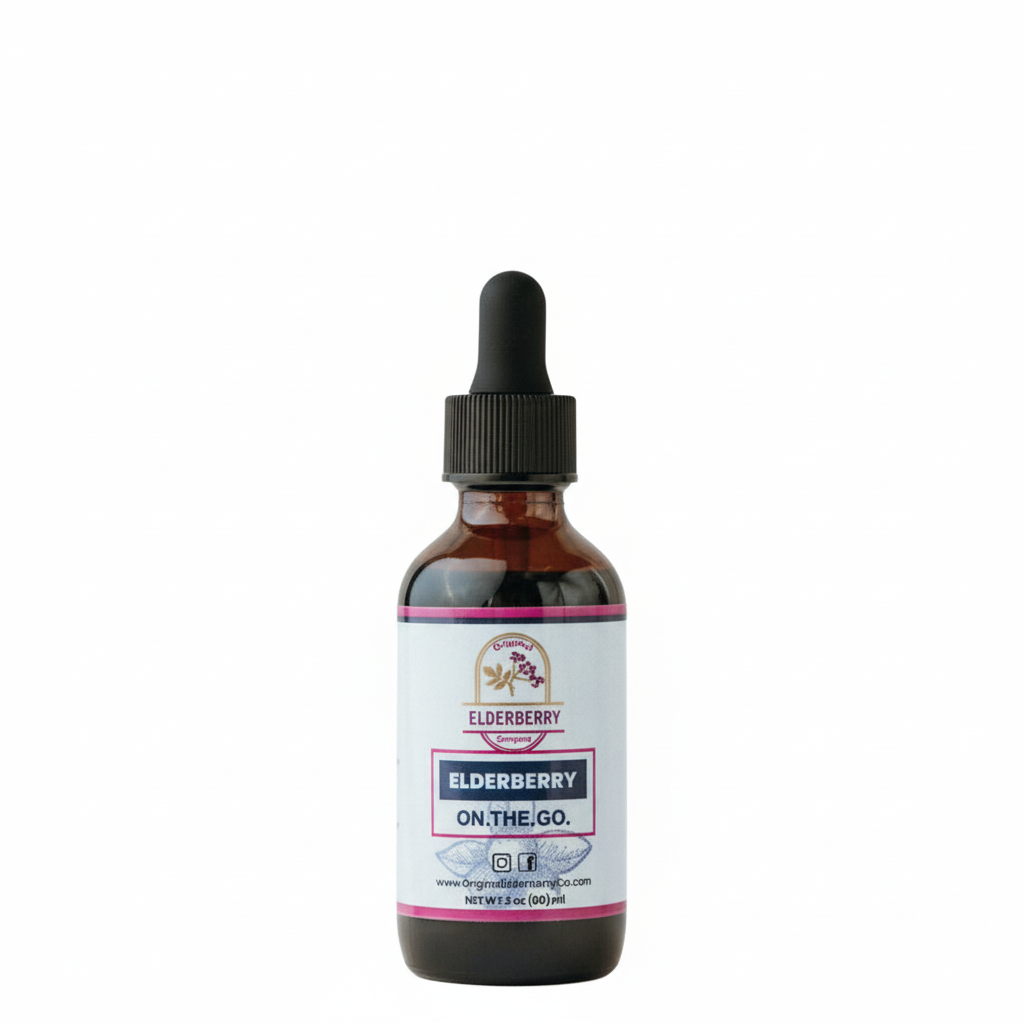 On the go elderberry for travel 