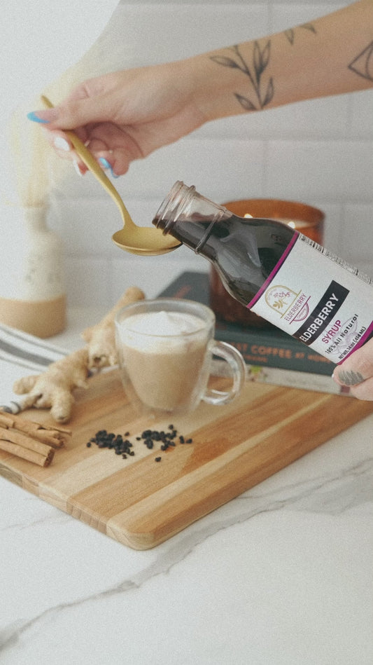 Organic Elderberry Syrup Twin Pack (2 Bottles) – Immune Support Value Bundle